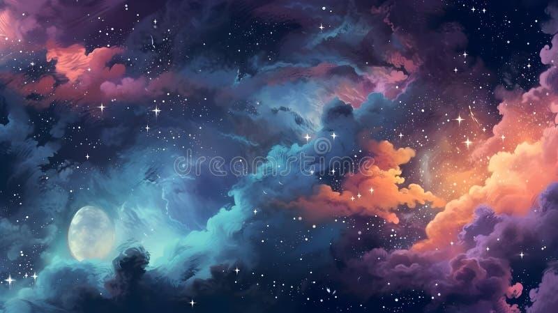 Krajobraz poetycki nieba