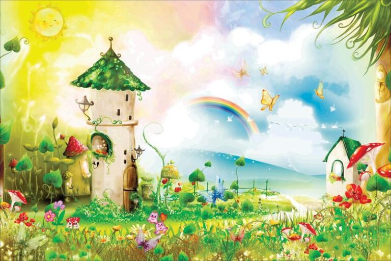 Magiczny świat: galeria bajek wierszy opowiadana obrazem