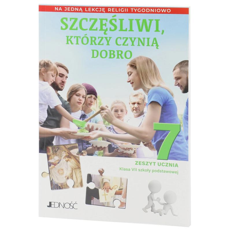 Szczęśliwi, którzy czynią dobro – odkryj wyjątkową książkę do religii dla klasy 7