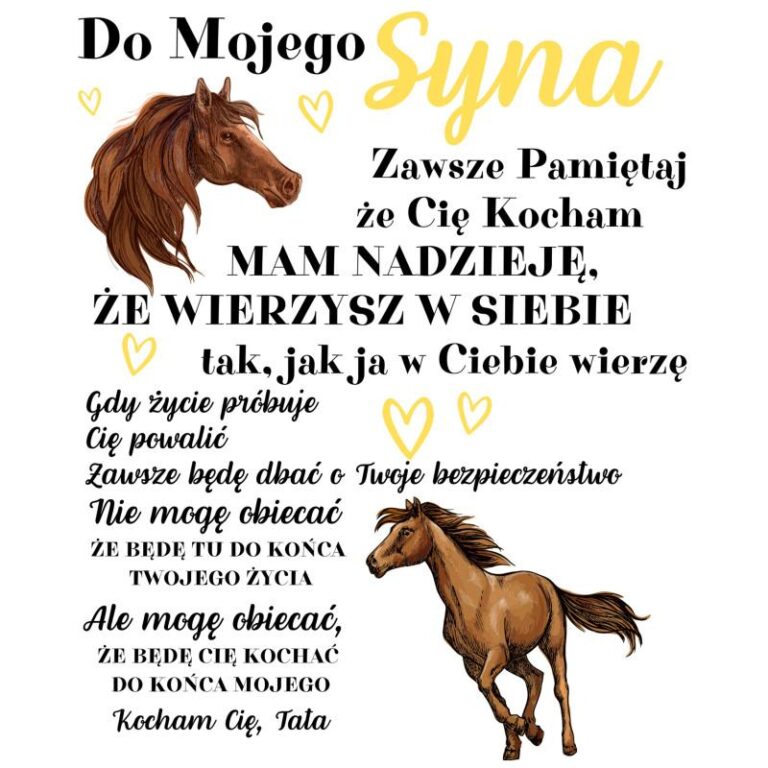 Wiersze do syna, które poruszą jego serce i umysł