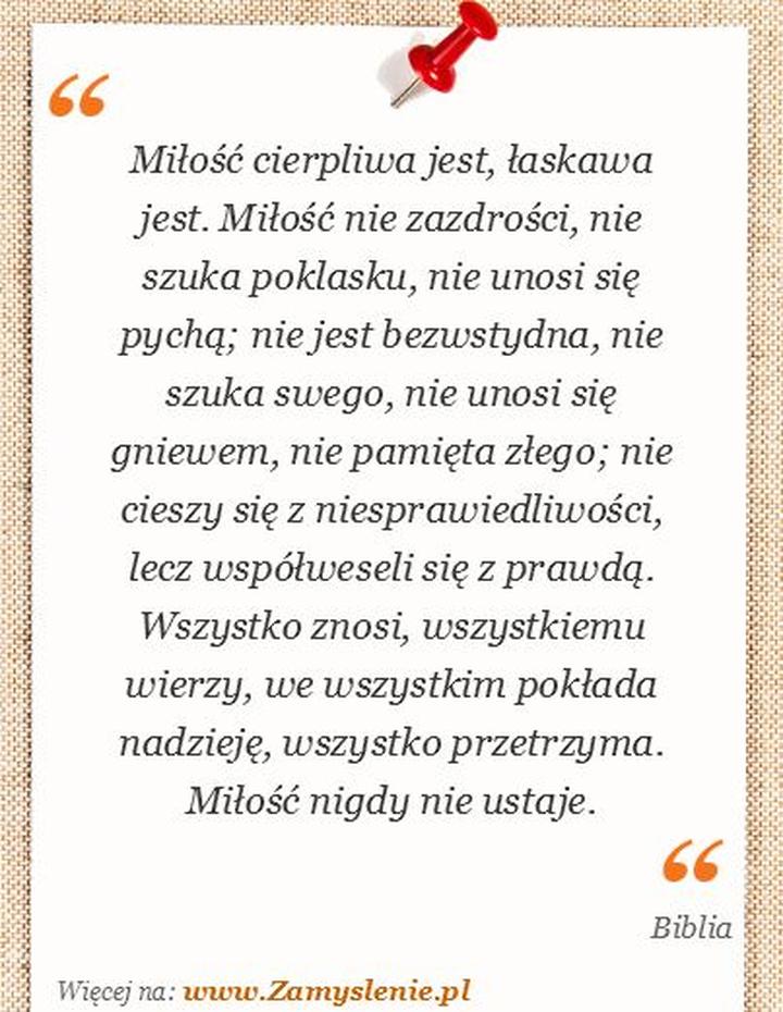 Cierpliwa miłość w poezji