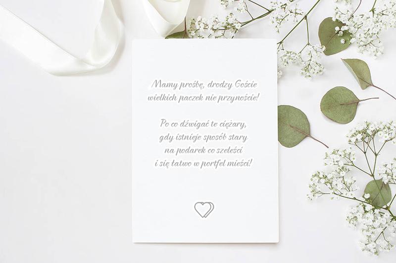 Personalizacja wierszy na ślub