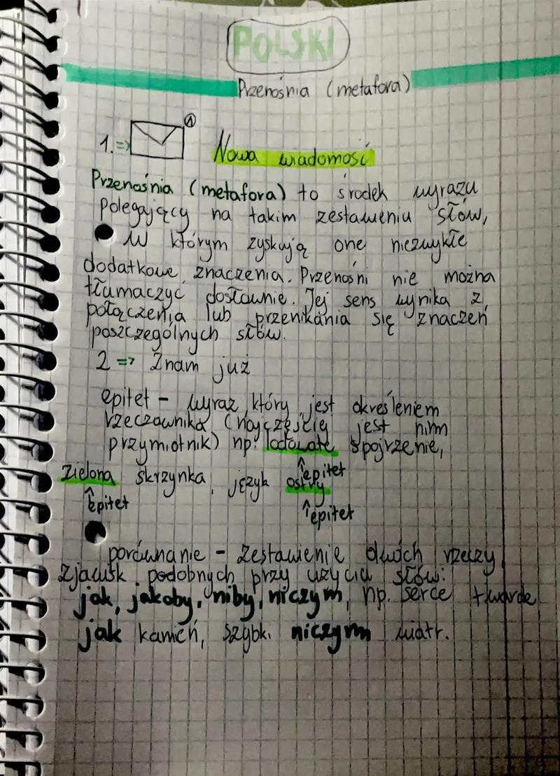 Przenośnia w poezji