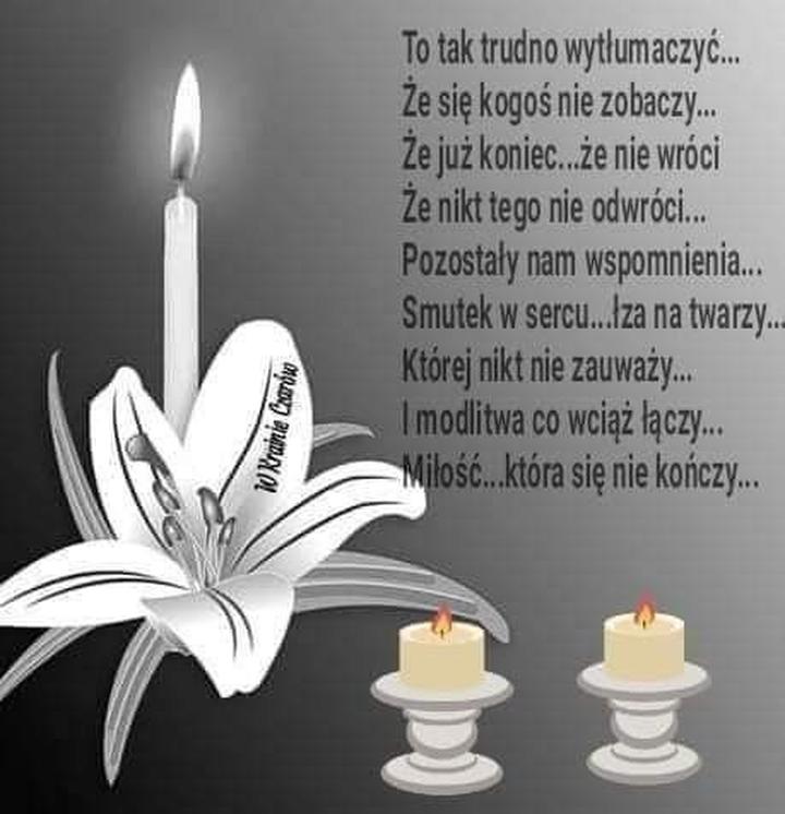 Wiersze na szarfy pogrzebowe