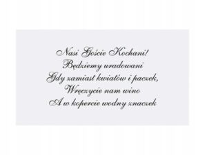 Miłość w słowach: Wiersz idealny na zaproszenie ślubne