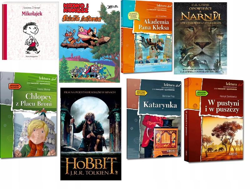 Lektury do egzaminu ósmoklasisty