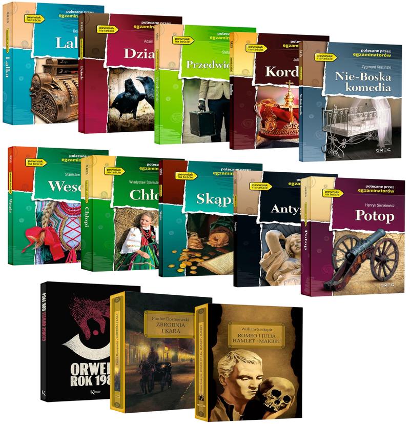 Literatura światowa dla ósmoklasistów