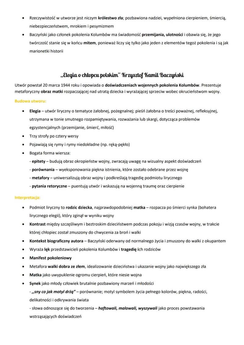 Wersy na trudne chwile