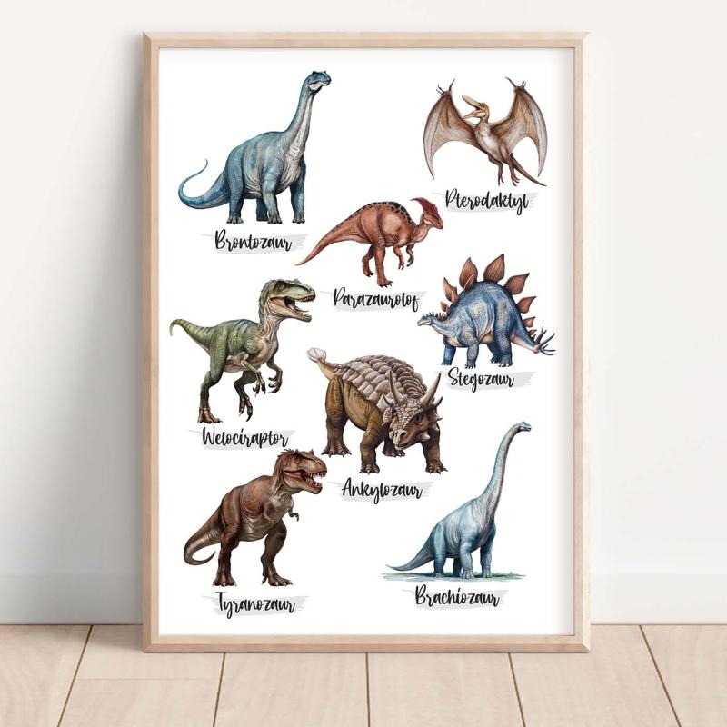 Książki o dinozaurach dla 2-latków